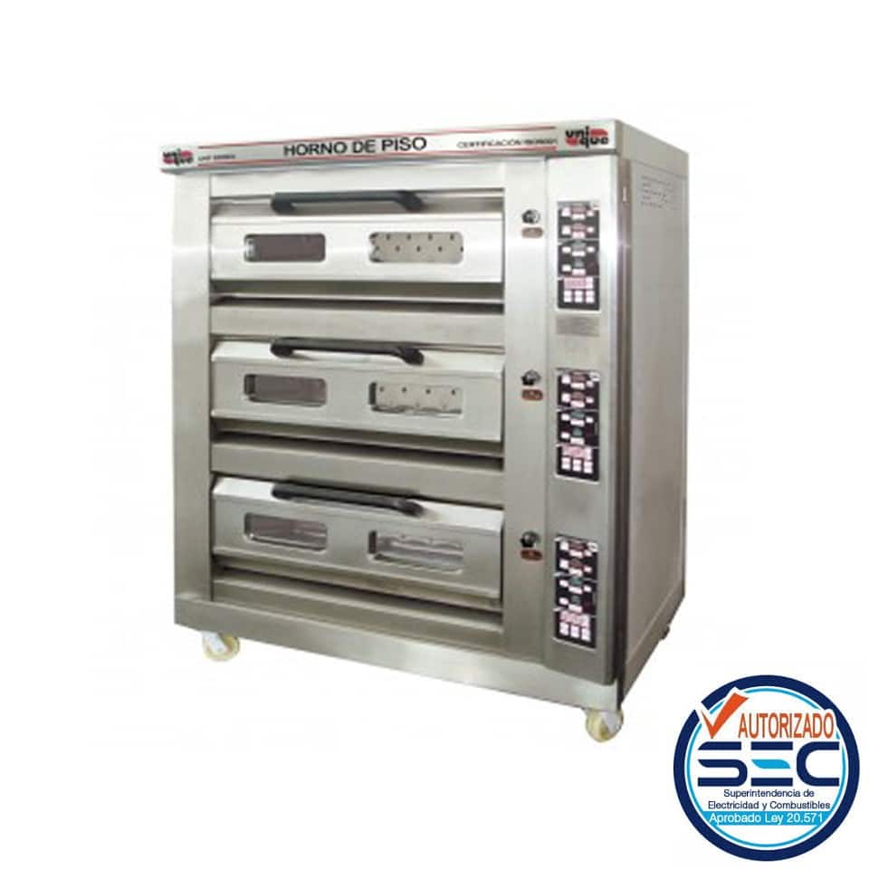 Horno de Piso 3 Camaras UHP » Comercial Moya